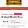 3+2 Seater navy blue Velvet Sofa Suite + footstool Image 9