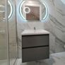 LED Mirrors Bathroom Makeup Cosmetic Ensuite Vanity Bluetooth Demister Antifog Dual LED Image 3