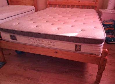 Double Bed and Mattress
