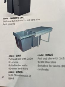 pull out bin