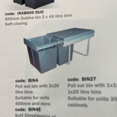 pull out bin