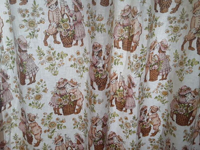 vintage curtains