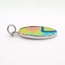 Vintage 925 Sterling Silver & Dichroic Glass Pendant Image 6