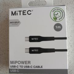 Mitec Usb C To Usb C Fast Cable