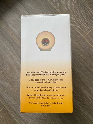Lumie Sunrise Alarm Clock