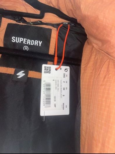 Superdry maxi puffer coat
