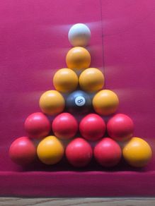 pool balls