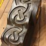 Stunning Bronze Mantel Clock Image 2