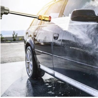 High Pressure Car Washer Gun Sprayer Nozzle Car Cleaning Garden Watering Washer Garden Water Jet 30bar Pressure 156W Power