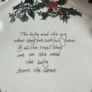 Christmas Portmeirion Holly & Ivy Tree plate Image 2