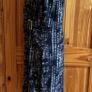 Alex and  Co Ladies black and white stretch pencil dress size Uk 16 postage included Image 6