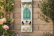 Whimsical hobbit/fairy door shelf unit