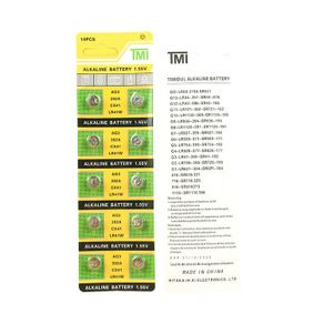 New Pack of 10x 1.55V AG3 CX41 LR41W 392A Lithium Button Battery Coin Cell #601