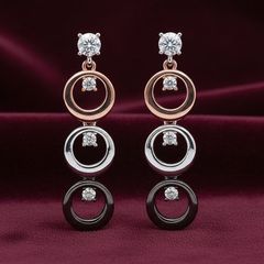 Mixed Metal Modern Circles Earnings