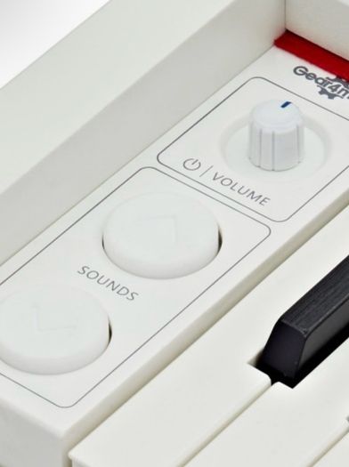 Keynote Junior Digital Piano & Stool White