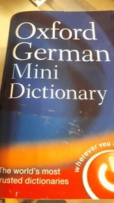 German mini pocket dictiomary