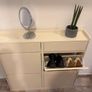 Shoe Cabinet for 8 Pairs with 2 Sliding Drawers and 4 Flip-Down Drawers Image 5