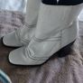 River Island White Boots Image 5