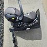 Cybex Cloud Z i-Size Infant Car Seat with Base Z Swivel Base & Newborn Insert (Soho Grey) Image 3