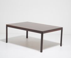 Mid-Century Large Swedish Rosewood Coffee Table, 1960s