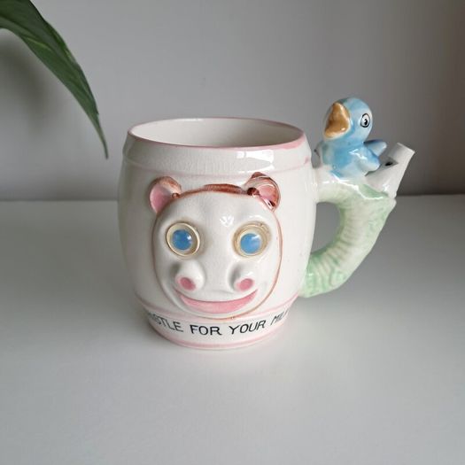 Vintage Whistle Cup