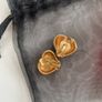 2 pairs of Vintage Clip On Earrings Image 4