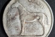 Ireland 1930 Silver Half Crown coin.