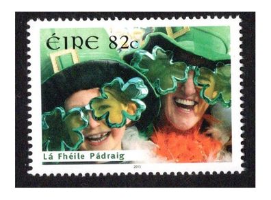 2013 Ireland St Patrick's Day Commemorative Stamp Mint Never Hinged (MNH)