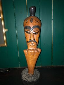 Interesting wood sculpture