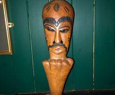 Interesting wood sculpture