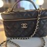1:1 Quilted Leather Bag Gold Hardware New Image 5