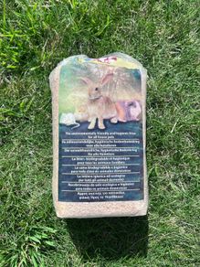 7 litres of unused animal bedding