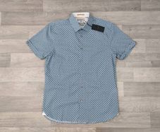 Ted Baker Short Sleeve Shirt Mens Medium Slim Fit