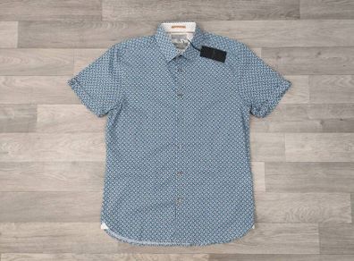 Ted Baker Short Sleeve Shirt Mens Medium Slim Fit