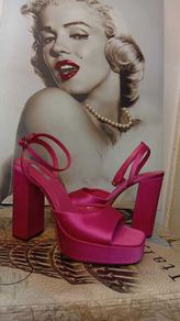 Pink High Heels Size 8