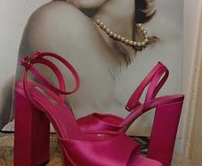 Pink High Heels Size 8