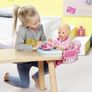 BABY born Doll Table Feeding Chair by Zapf Creation designed for carrying dolls up to 43 cm EUC Image 6