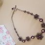 Costume Jewellery- Necklace (Purple) Image 2