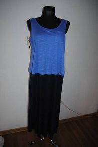 Next petites navy blue maxi dress size UK14/16 EU42/44 Postage included
