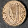 Ireland 1975 Excellent penny coin Image 3