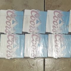 Coors Beermats