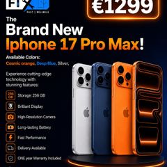 Iphone 17 Pro 256gb Brand New Sealed Pack Unlock Sim Free