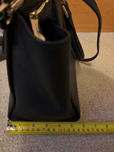 Michael Kors Selma Black Leather Satchel Bag