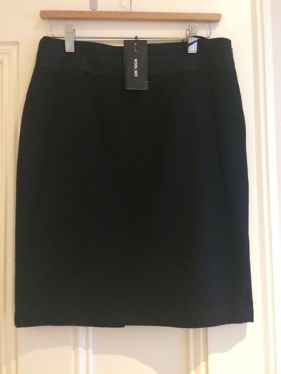 Brand New Savida Wool Mix Skirt With Bow Detail: Size 8-10