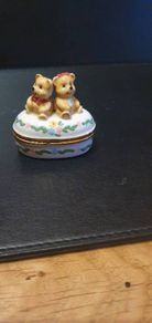 Teddy Ceramic Jar with Lid