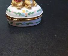 Teddy Ceramic Jar with Lid