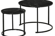 Coffee Tables Set of 2 Round Nesting