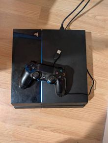 PlayStation 4 with games