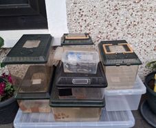 Assorted pet cages