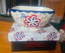 Vintage Slaney Side Pottery fruit/salad serving bowl